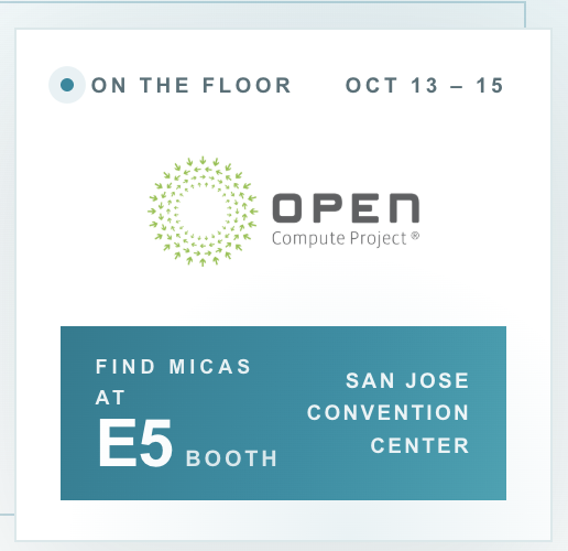 Micas Networks at OCP Global Summit 2026, Booth E5, San Jose Convention Center